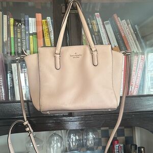 Kate Spade Jackson Medium Satchel Tan Leather Tote